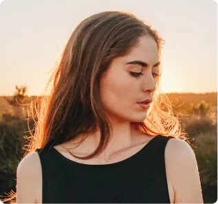Portrait photo used for the Marta persona
